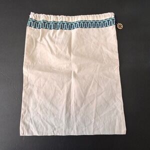 Tory Burch Cotton Drawstring Dust Bag Purse 11x15